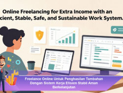 Freelance Online Untuk Penghasilan Tambahan Dengan Sistem Kerja Efisien Stabil Aman Berkelanjutan