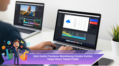 Side Hustle Freelance Mendukung Kreator Konten Tanpa Harus Tampil Publik