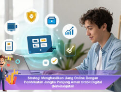 Strategi Menghasilkan Uang Online Dengan Pendekatan Jangka Panjang Aman Stabil Digital Berkelanjutan