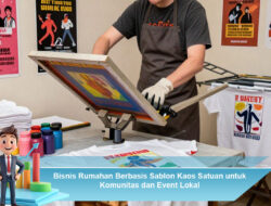 Bisnis Rumahan Berbasis Sablon Kaos Satuan untuk Komunitas dan Event Lokal