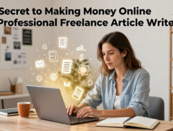 Rahasia Sukses Cara Dapat Uang Online Dengan Menjadi Penulis Artikel Freelance Profesional